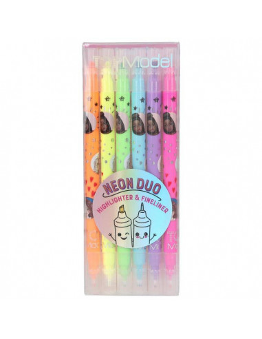 Topmodel double highlighter & finelin