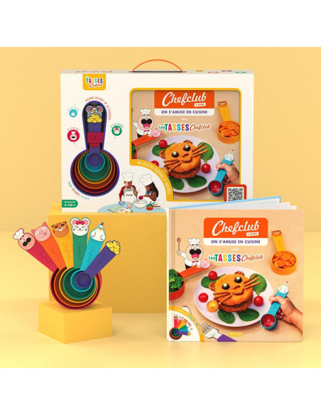 Coffret kids on s'amuse en cuisine avec les tasses chefclub