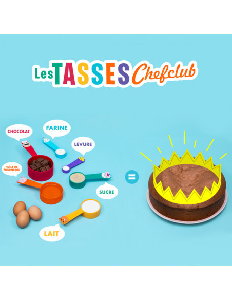 Coffret kids on s'amuse en cuisine avec les tasses chefclub