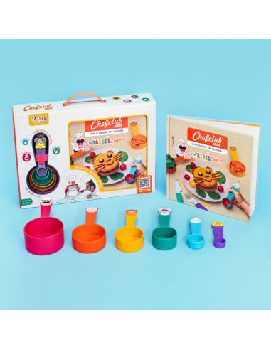 Coffret kids on s'amuse en cuisine avec les tasses chefclub