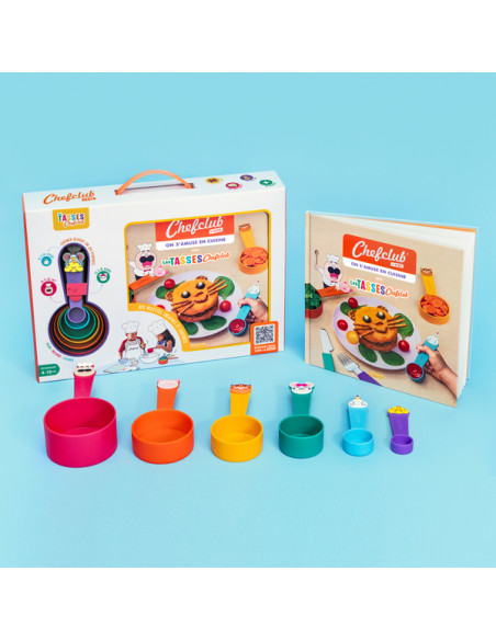 Coffret kids on s'amuse en cuisine avec les tasses chefclub