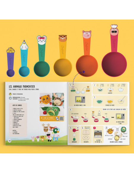 Coffret kids on s'amuse en cuisine avec les tasses chefclub