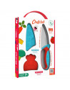 Le couteau du chef chefclub kids bleu & rouge