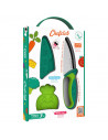 Le couteau du chef chefclub kids vert