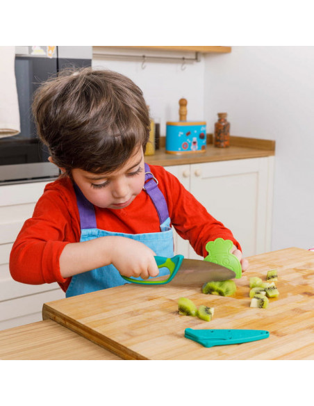 Le couteau du chef chefclub kids vert