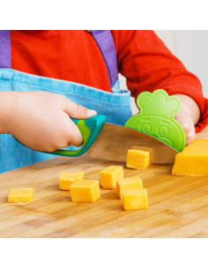 Le couteau du chef chefclub kids vert 2