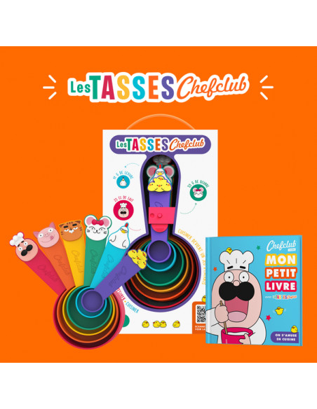 Mini-coffret kids : les tasses chefclub