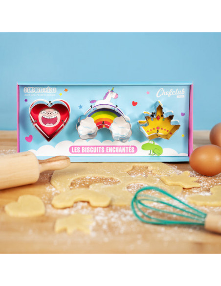 Emporte-pieces les biscuits enchantes