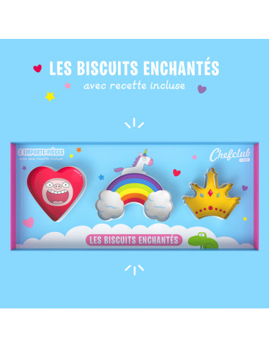 Emporte-pieces les biscuits enchantes