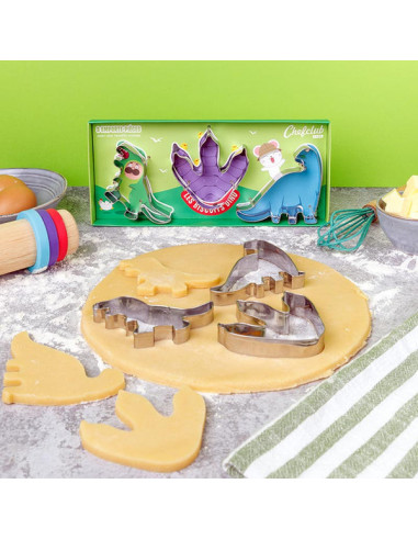 EMPORTE-PIECES LES BISCUITS DINO