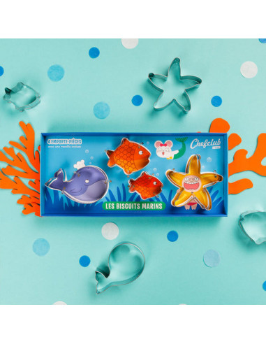 Emporte-pieces les biscuits marins