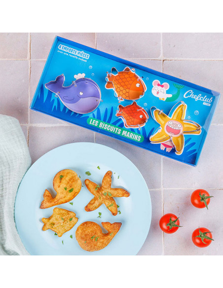 Emporte-pieces les biscuits marins