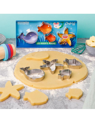 Emporte-pieces les biscuits marins