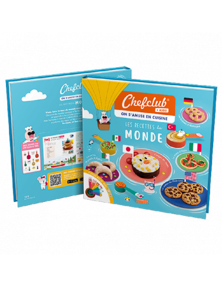 LIVRE KIDS : LES RECETTES DU MONDE