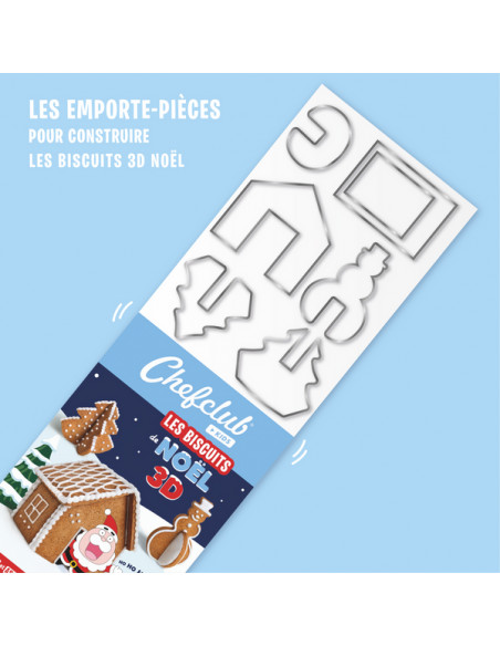 Emporte-pieces les biscuits de noel 3d
