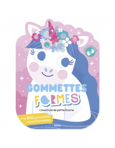 Gommettes formes - l'aventure de petite licorne
