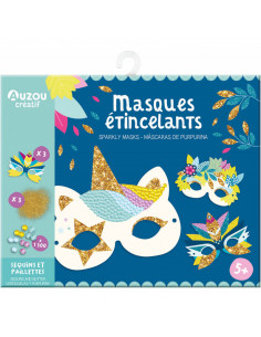 Masques étincelants