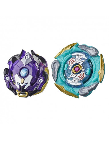 Toupies beyblade speedstorm dual pack