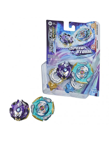 Toupies beyblade speedstorm dual pack