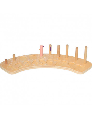 Jeu d'éveil sous la canopée              