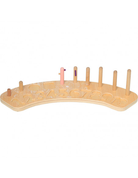 Jeu d'éveil sous la canopée              