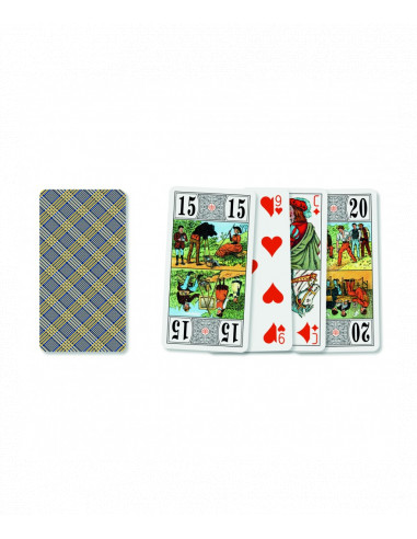 JEU DE TAROT "LE COQ IMPERIAL" PLASTIQUE