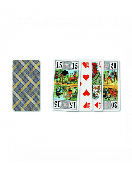 JEU DE TAROT "LE COQ IMPERIAL" PLASTIQUE