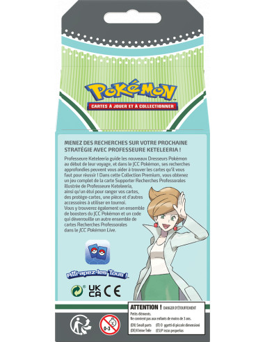 POKEMON : COFFRET TOURNOI - PROFESSEURE KETELEERIA