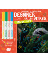 COFFRET FEUTRES CRAIES DINOSAURES