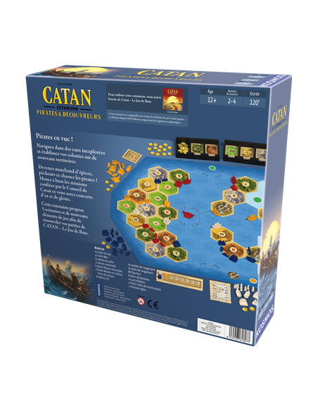 CATAN EXTENSION PIRATES & DECOUVREURS