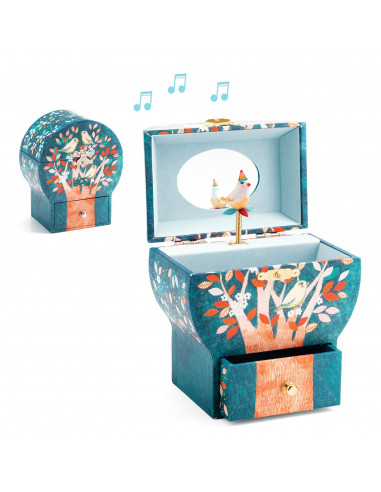 BOITE A MUSIQUE COFFRET - ARBRE POETIQUE