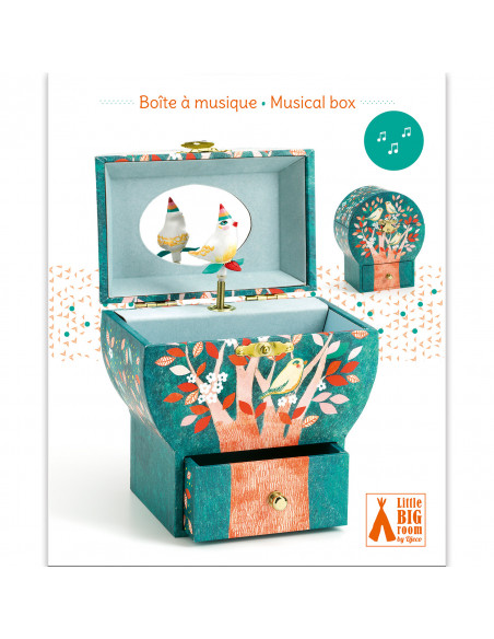 BOITE A MUSIQUE COFFRET - ARBRE POETIQUE