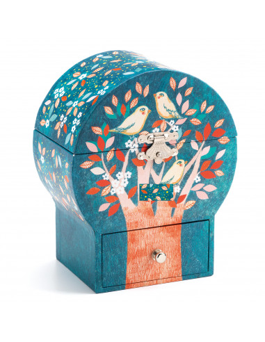 BOITE A MUSIQUE COFFRET - ARBRE POETIQUE