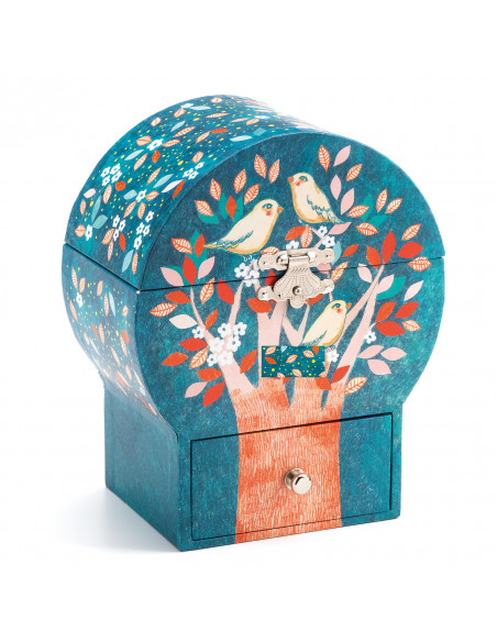 BOITE A MUSIQUE COFFRET - ARBRE POETIQUE