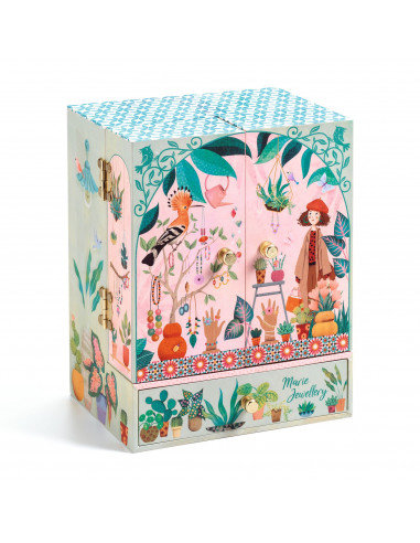 BOITE A MUSIQUE COFFRET - JARDIN SECRET