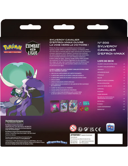 POKEMON : DECK COMBAT DE LIGUE SYLVEROY-VMAX