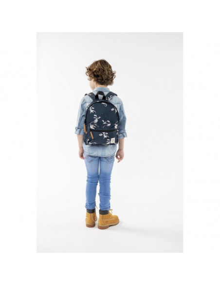 SAC A DOS ENFANT DRAGON - MARINE