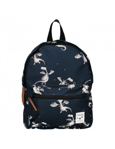 SAC A DOS ENFANT DRAGON - MARINE