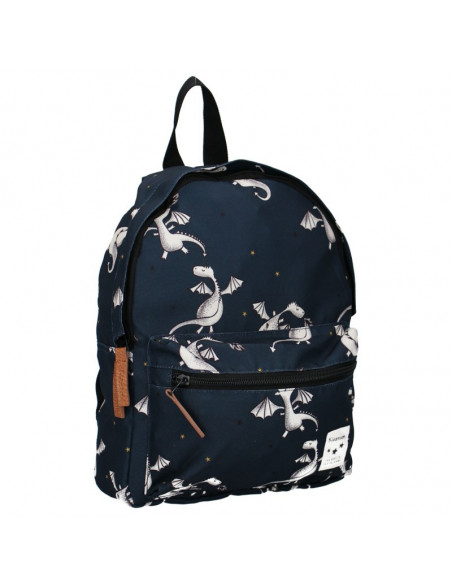 SAC A DOS ENFANT DRAGON - MARINE