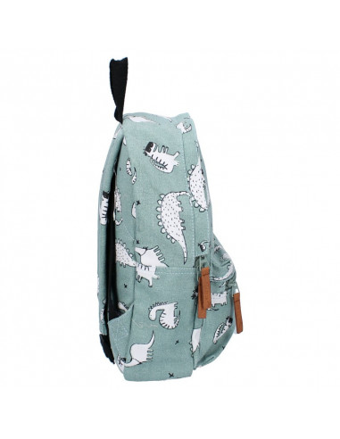 SAC A DOS ENFANT DINOSAURES - CELADON