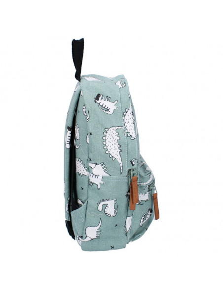 SAC A DOS ENFANT DINOSAURES - CELADON