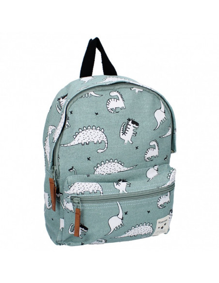 SAC A DOS ENFANT DINOSAURES - CELADON