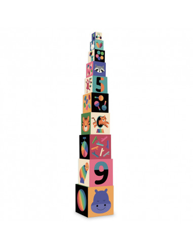 CUBES GIGOGNES ARC EN CIEL - ANDY WESTFACE