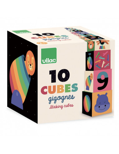 CUBES GIGOGNES ARC EN CIEL - ANDY WESTFACE
