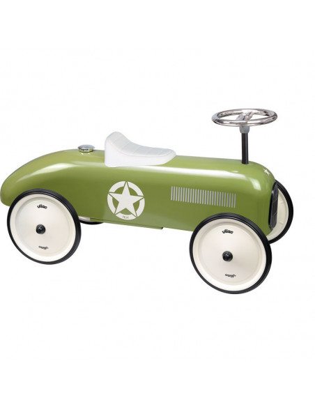 PORTEUR VOITURE VINTAGE KAKI