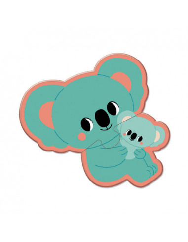 5 PUZZLES EVOLUTIFS ANIMAUX