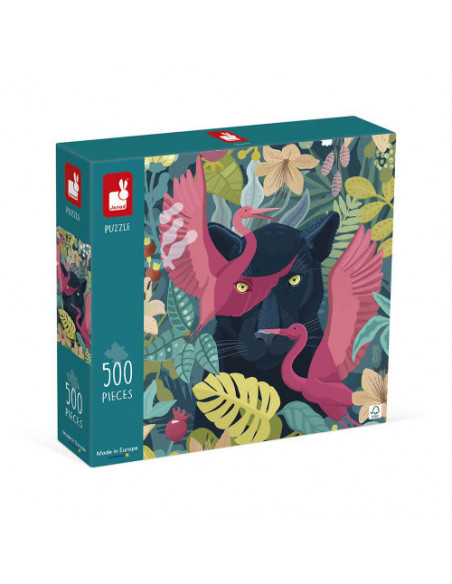 PUZZLE PANTHERE MYSTIQUE 500PCS
