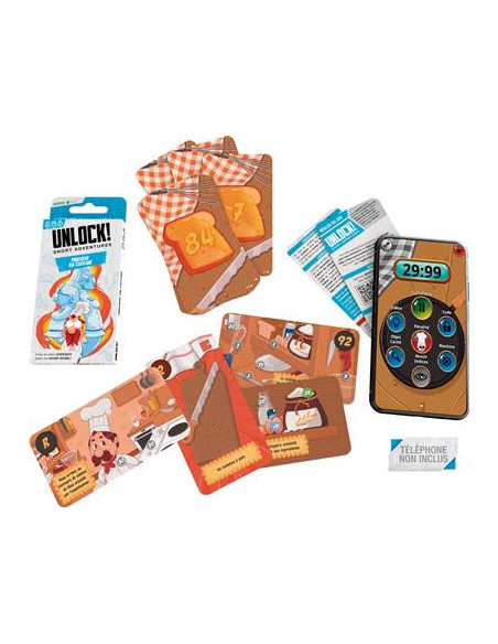Unlock! short adventure : panique en cuisine
