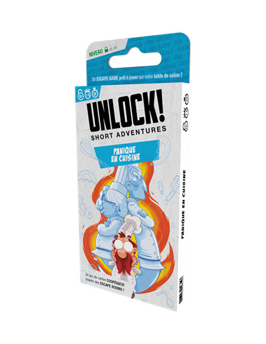 Unlock! short adventure : panique en cuisine