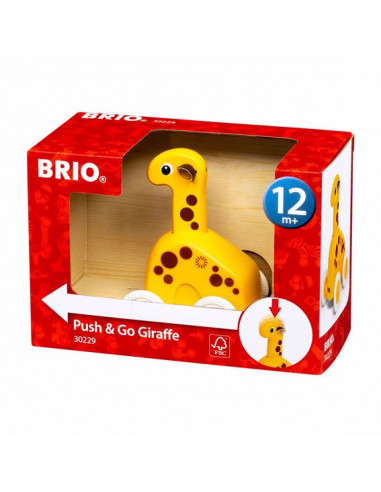 BRIO GIRAFE PUSH & GO